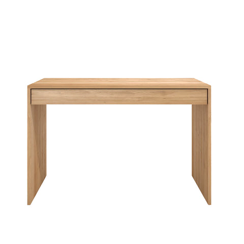 Oak Wave desk - 1 drawer 47 x 24 x 31
