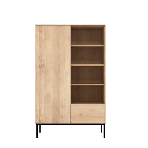 Oak Whitebird storage cupboard 43 x 18 x 70