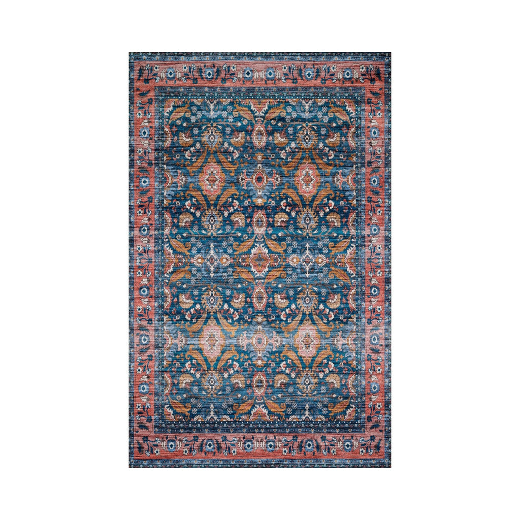 Cielo Ocean/Coral Rug