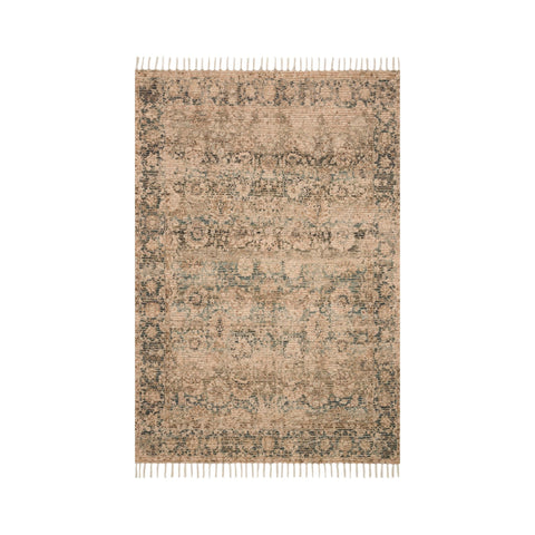 Cornelia Natural/Teal Rug