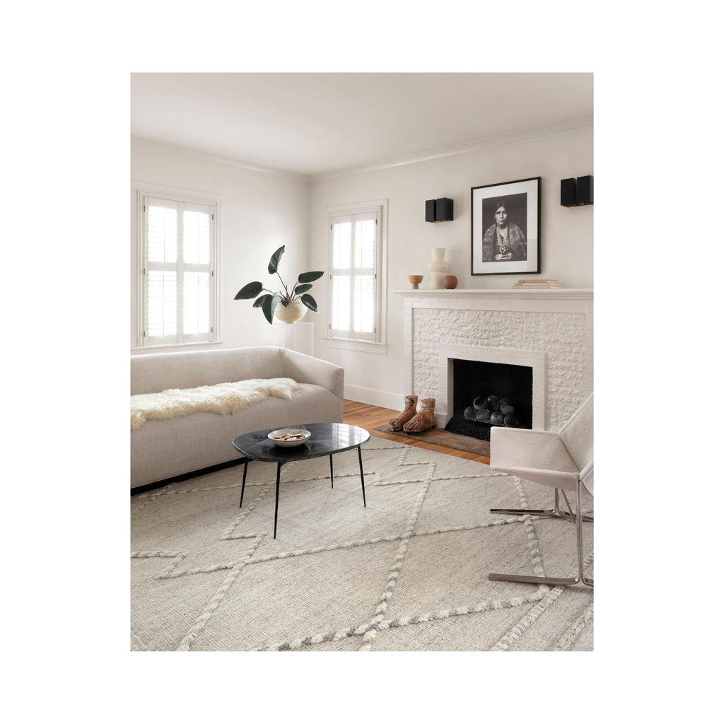 Iman Ivory/Lt. Grey Rug