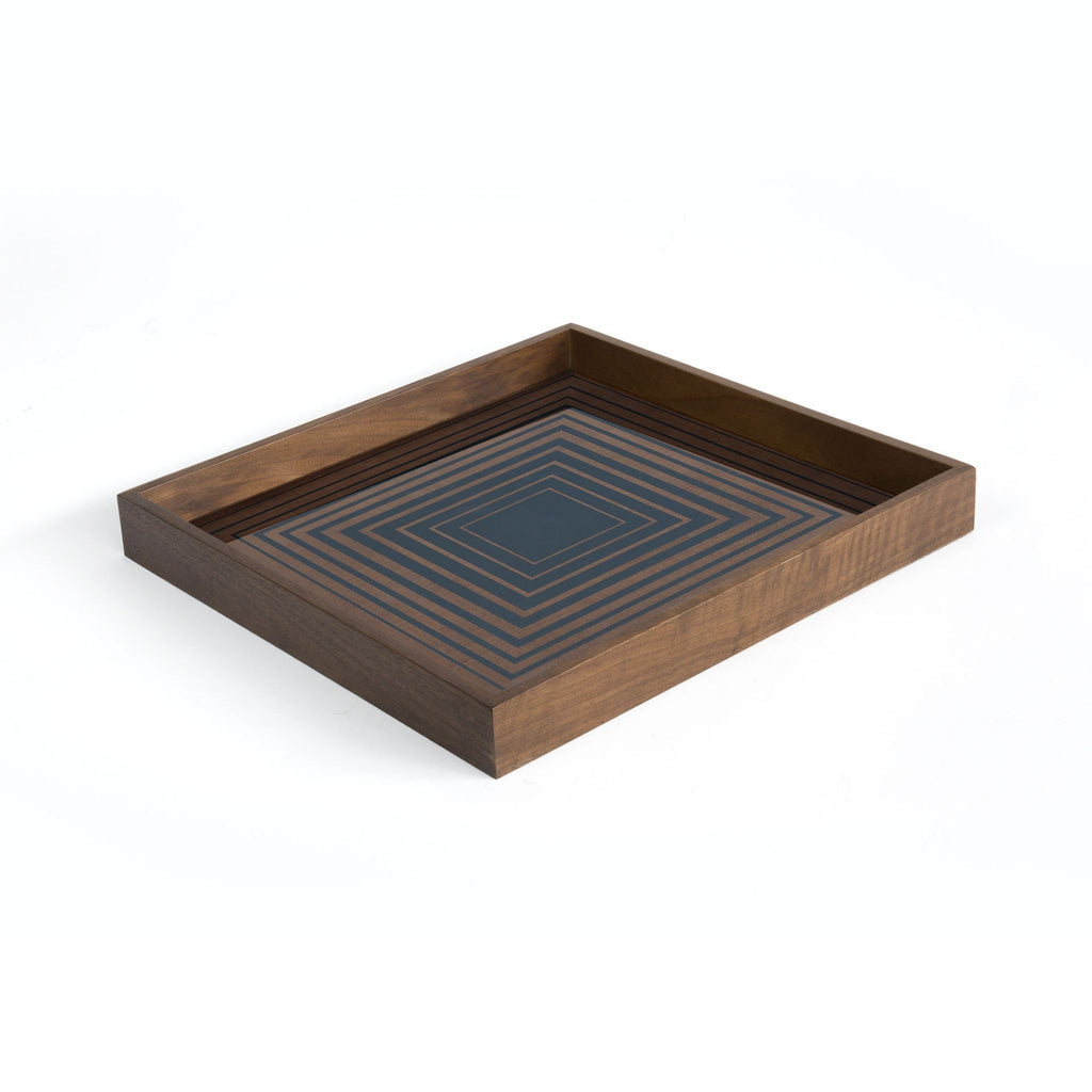 Ink Square Glass Tray - small