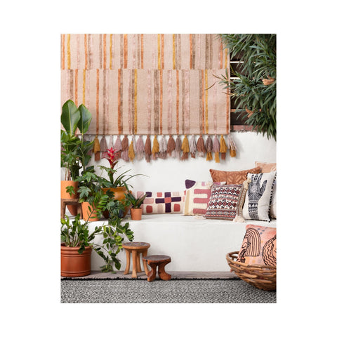 Jamila Oatmeal/Santa Fe Spice Rug
