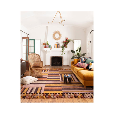 Jamila Spice/Bordeaux Rug