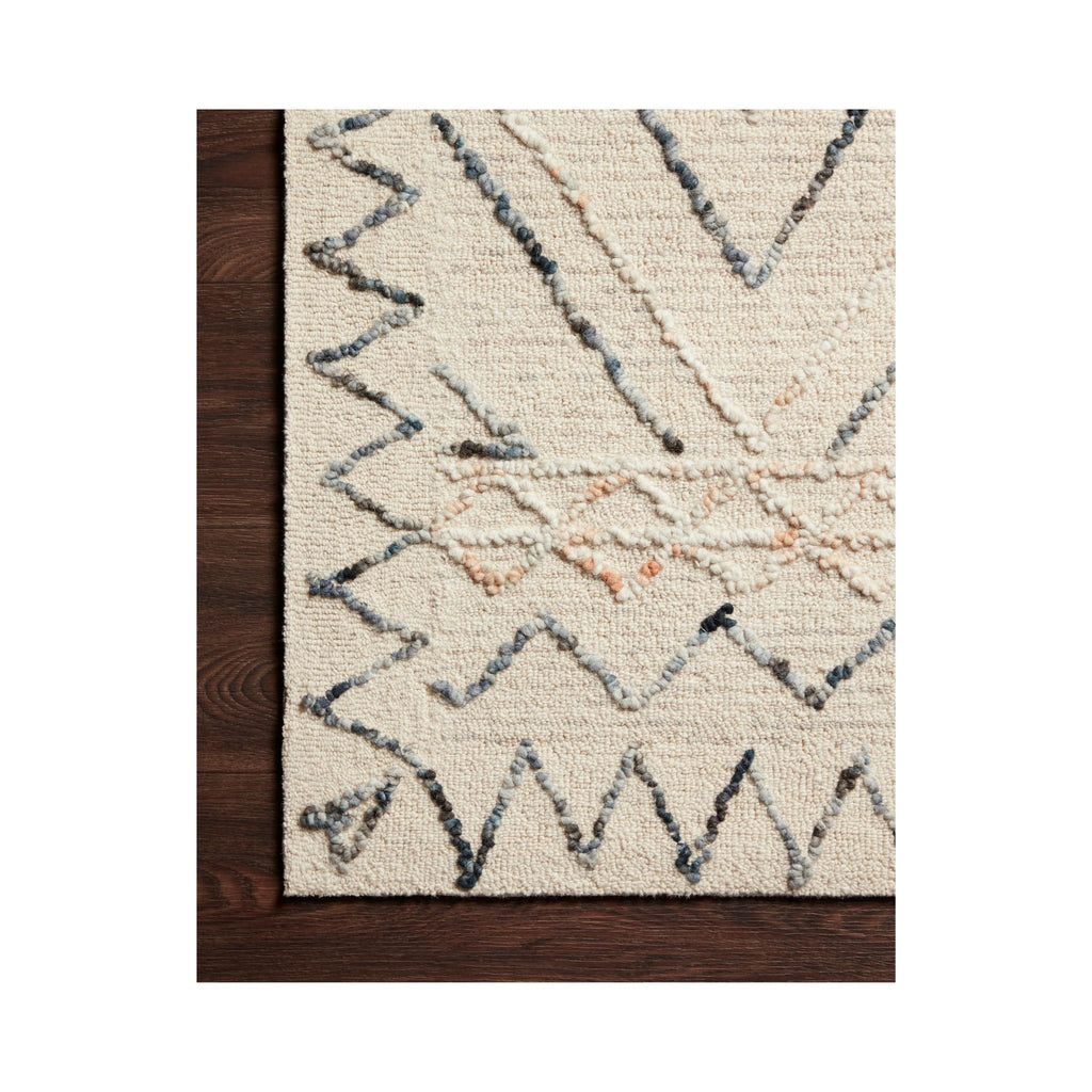 Leela Oatmeal/Denim Rug