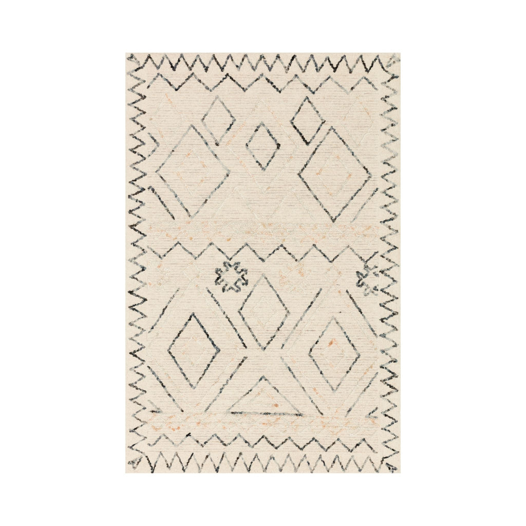 Leela Oatmeal/Denim Rug