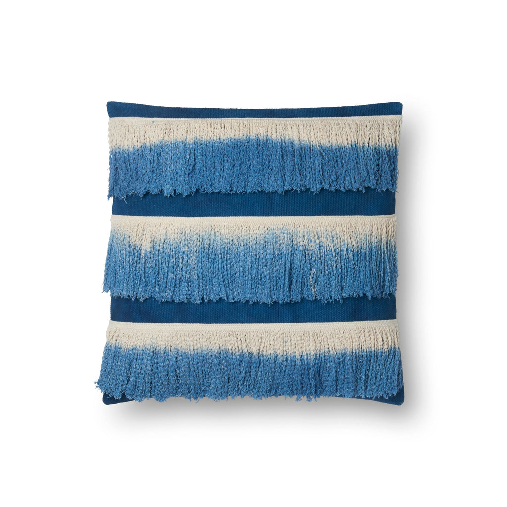 Loloi Blue/Ivory Pillow