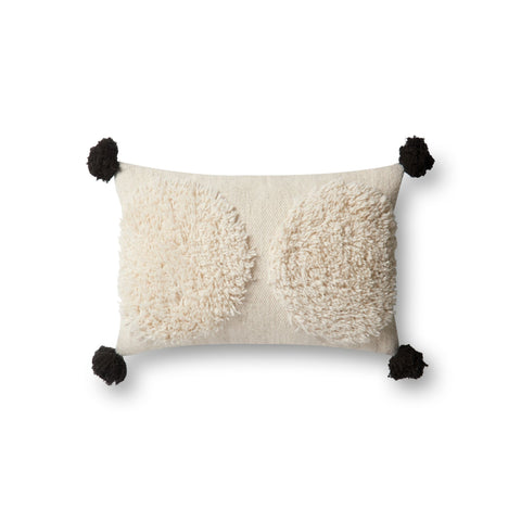 Loloi Ivory/Black Pillow