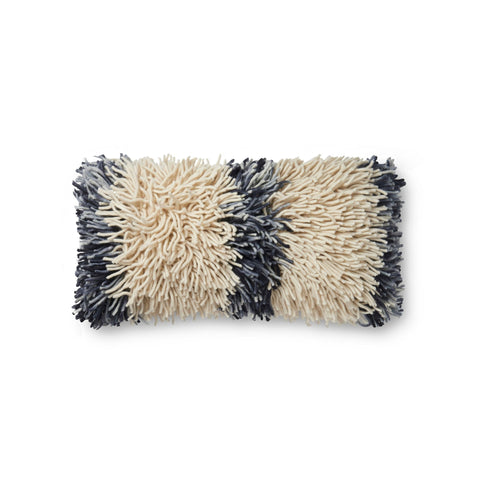 Loloi Ivory/Grey Pillow