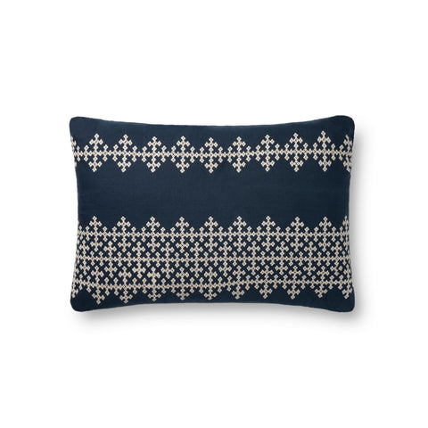 Loloi Navy/Ivory Pillow