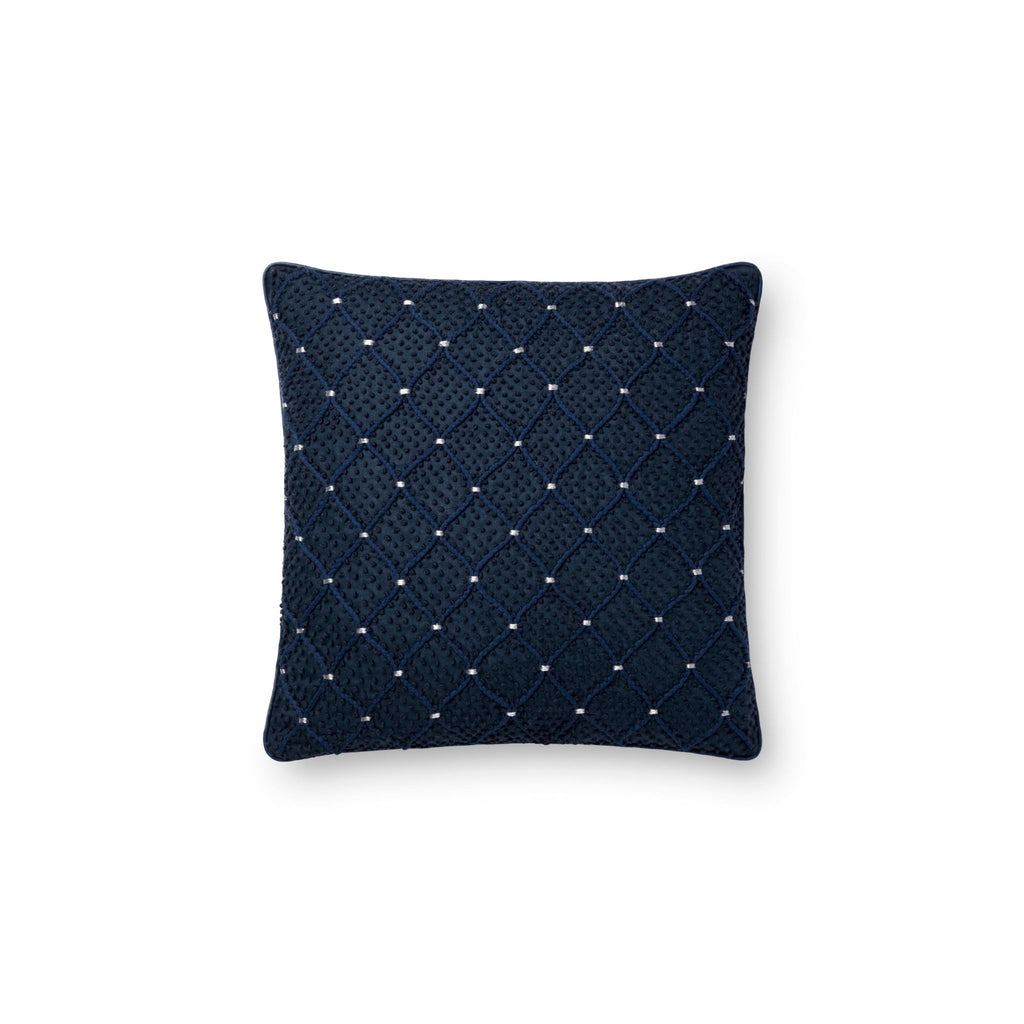 Loloi Navy/Silver Pillow