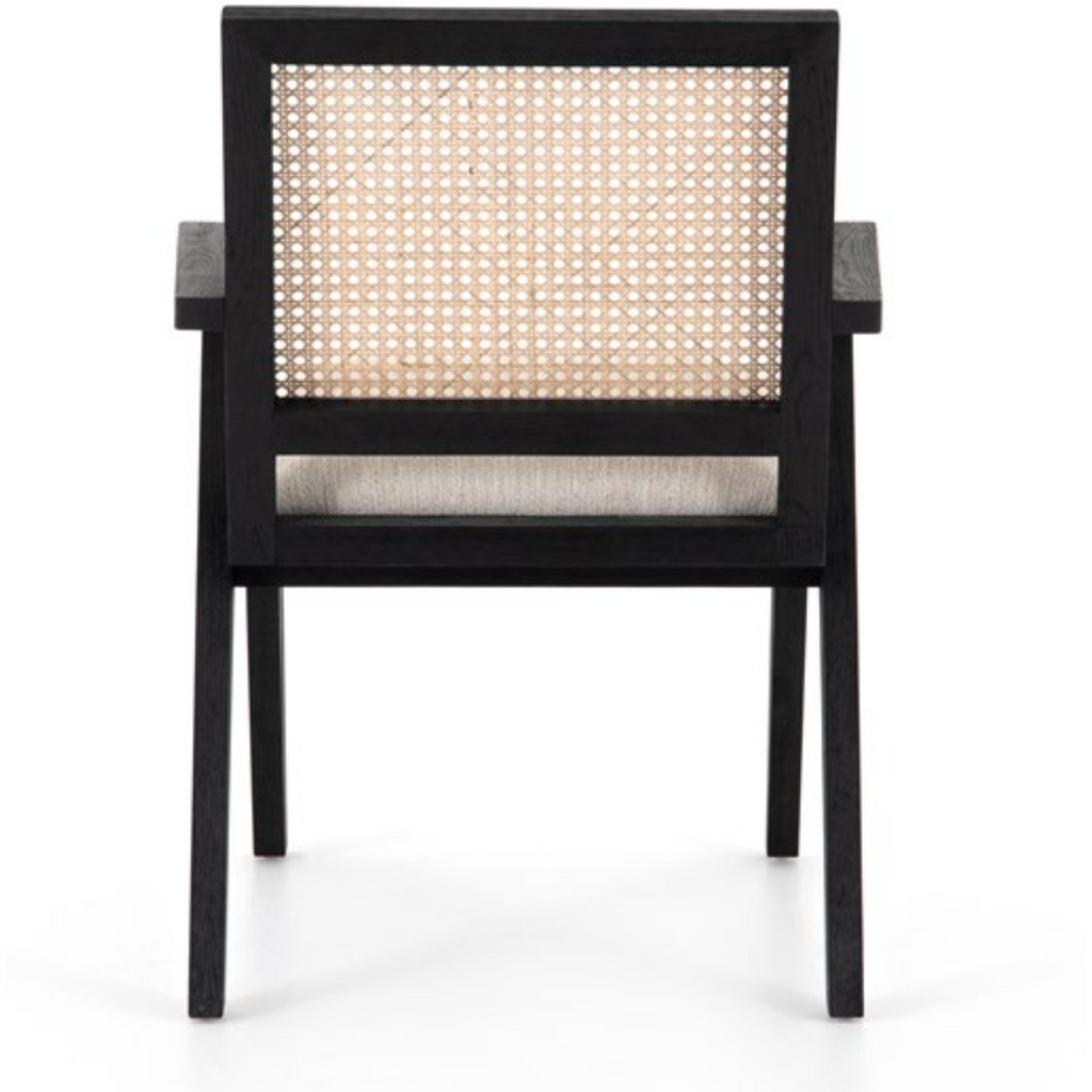 Flora Dining Chair - Drifted Matte Black