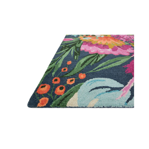 Wild Bloom Midnight/Plum Rug