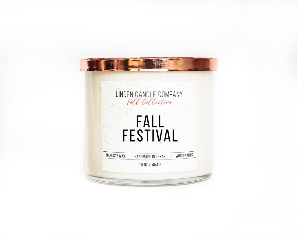 16oz Fall Festival Soy Candle Fall Candle