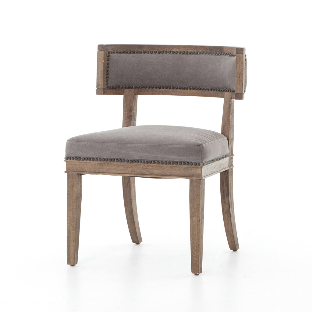 Antiqued Grey Chair