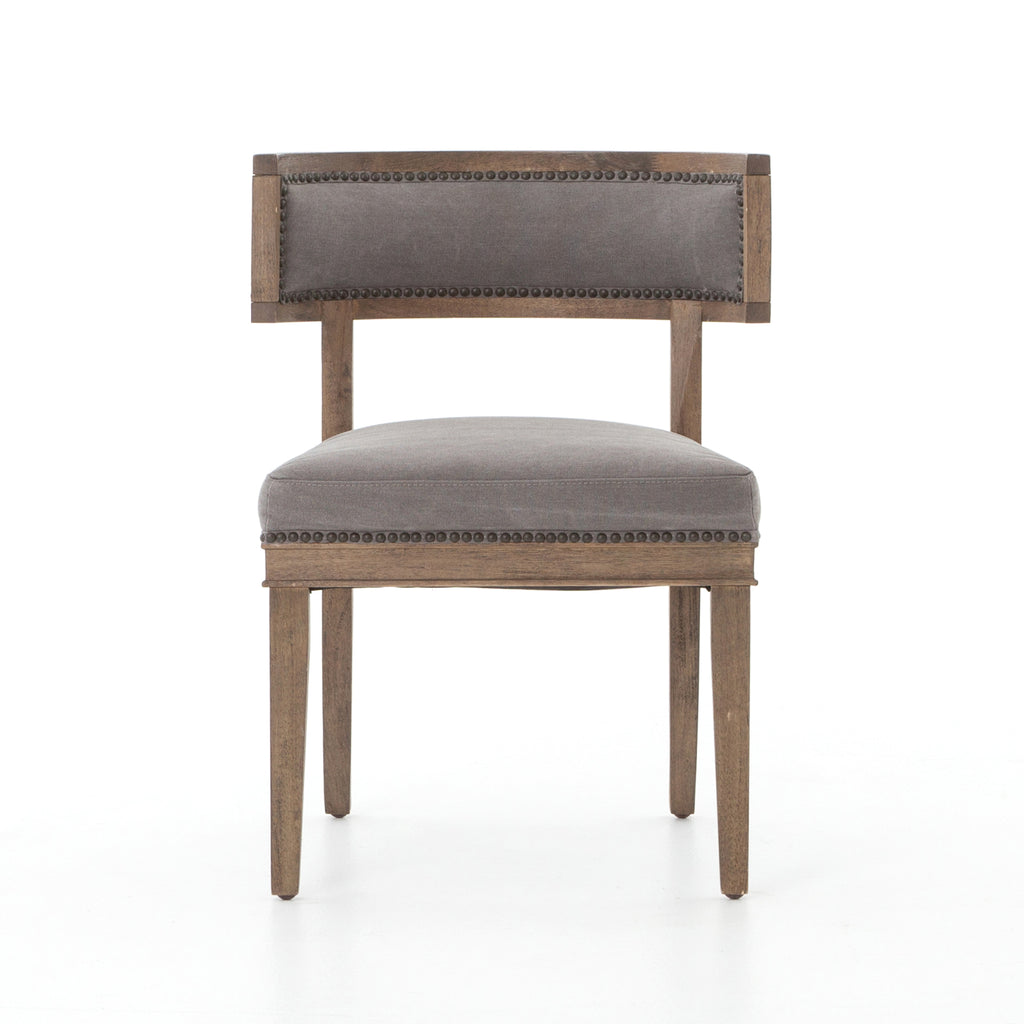 Antiqued Grey Chair