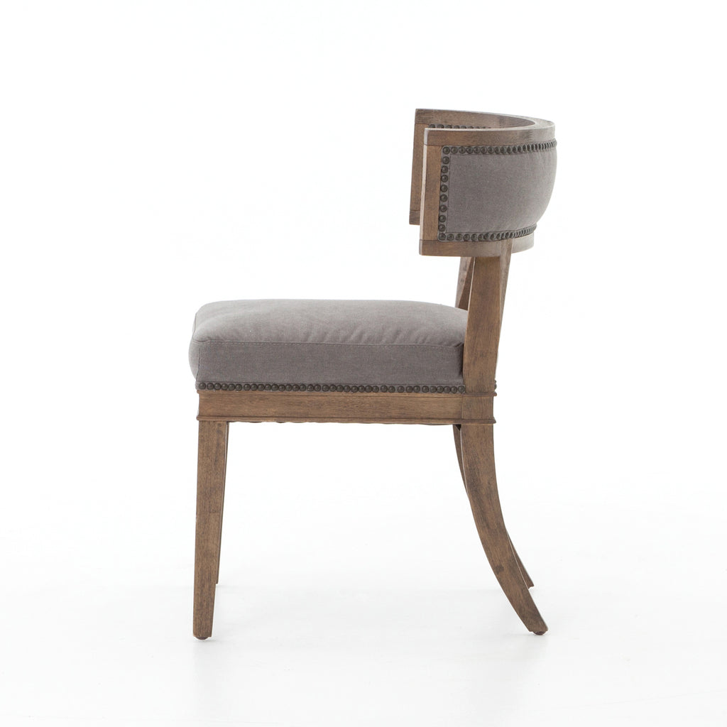 Antiqued Grey Chair