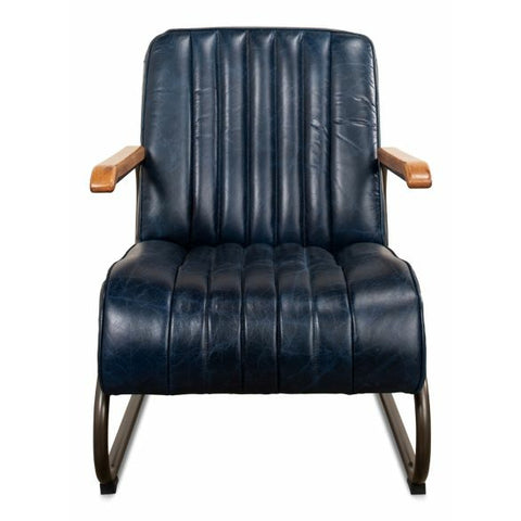 Cadillac Blue Arm Chair Delivered to you Sooner