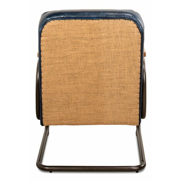 Cadillac Blue Arm Chair Delivered to you Sooner