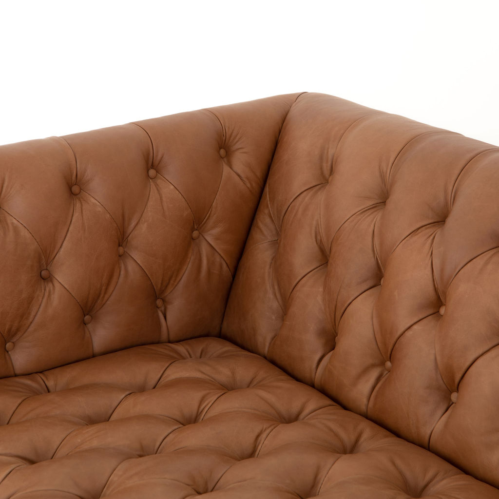 Carnegie Leather Sofa 90"