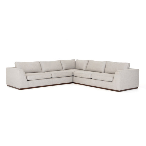 Queen Anne 3 Piece Sectional