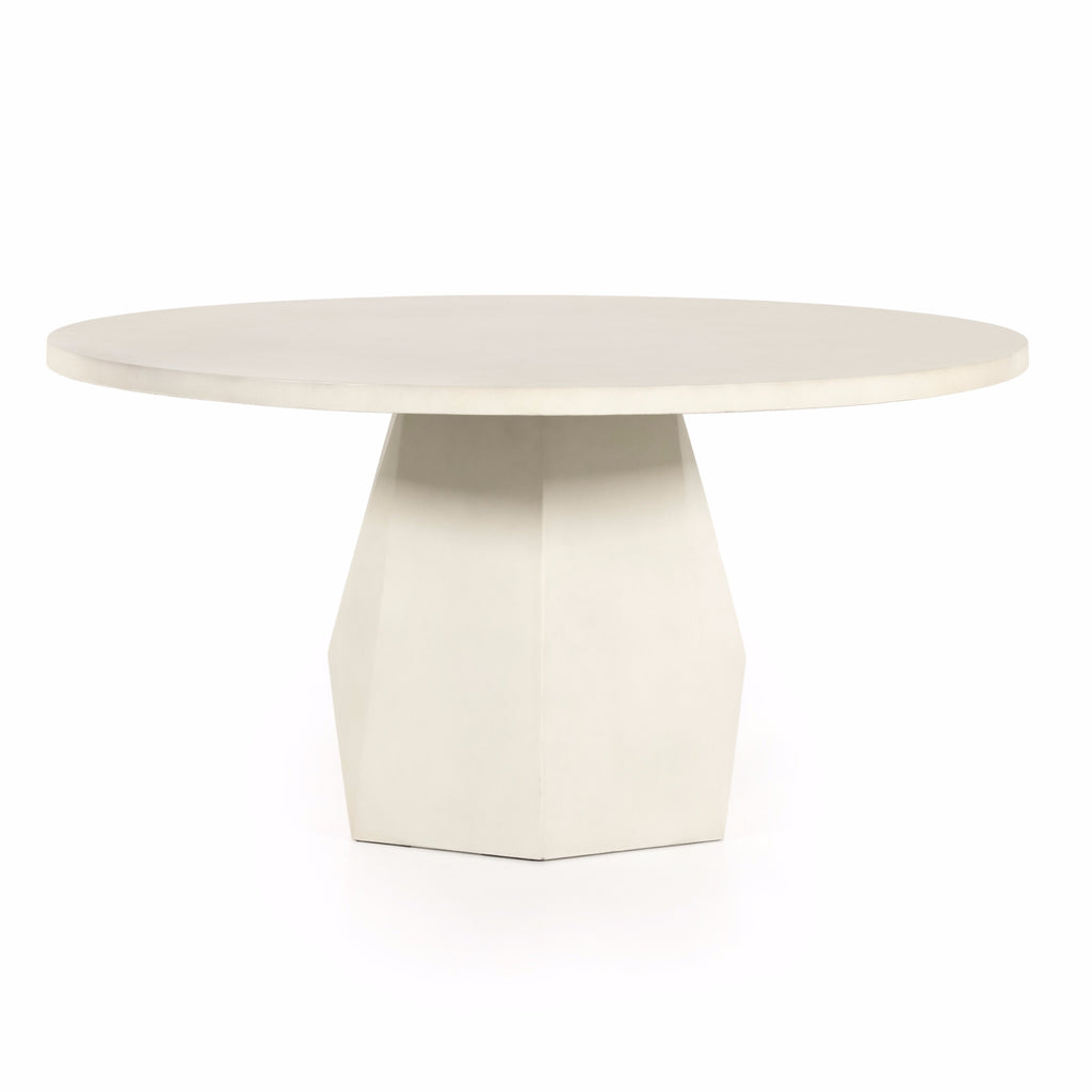 Dimensional Round Outdoor Dining Table