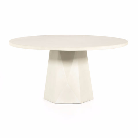 Dimensional Round Outdoor Dining Table