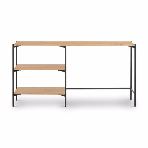 Contrast Modular Desk with Shelves
