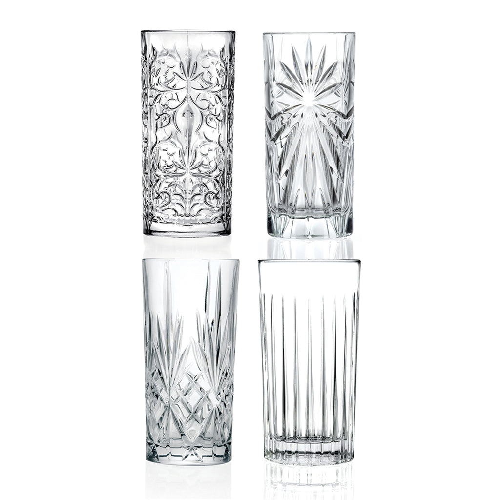 Eco Crystal Mixology Highball Glasses - Set of 4
