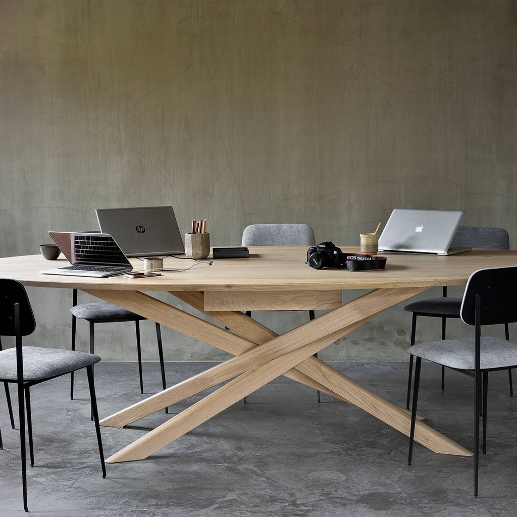 Mikado Meeting Table, Oak