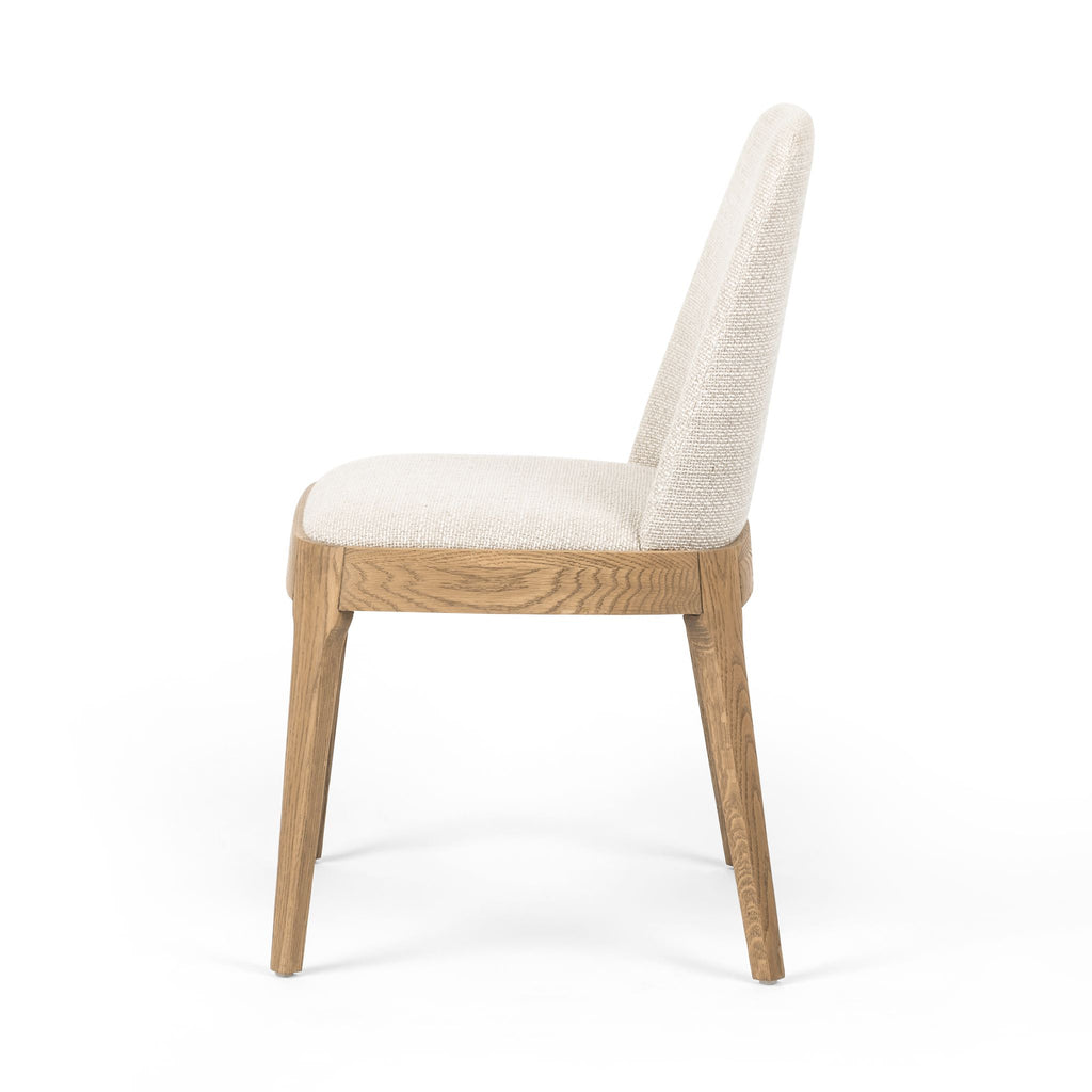 Ivory Armless Dining Chair