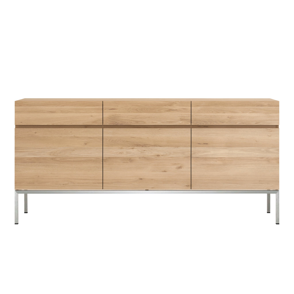 Ligna Oak Sideboard – Minimalist Scandinavian Storage with Clean Lines - Sage InteriorsEthnicraft