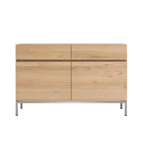 Ligna Oak Sideboard – Minimalist Scandinavian Storage with Clean Lines - Sage InteriorsEthnicraft