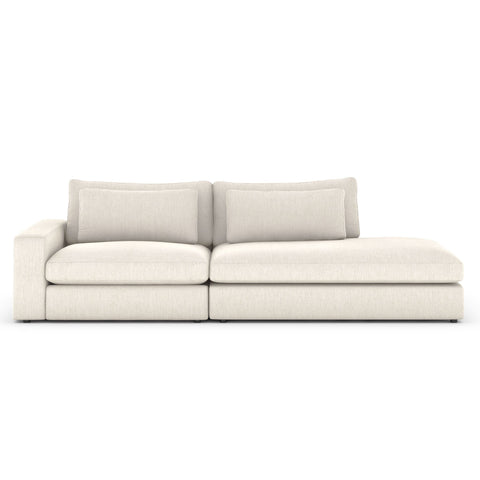 Monroe 2 PC Sectional with Bumper Chaise