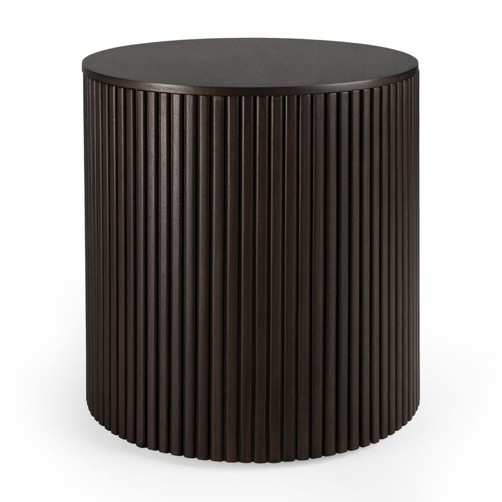 Multifunctional Mahogany Side Table with Hidden Storage - Sage InteriorsEthnicraftSide Table
