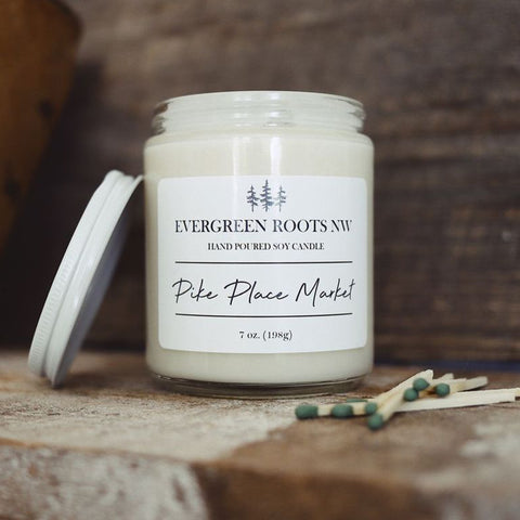 Pike Place Market 8 Oz Soy Candle
