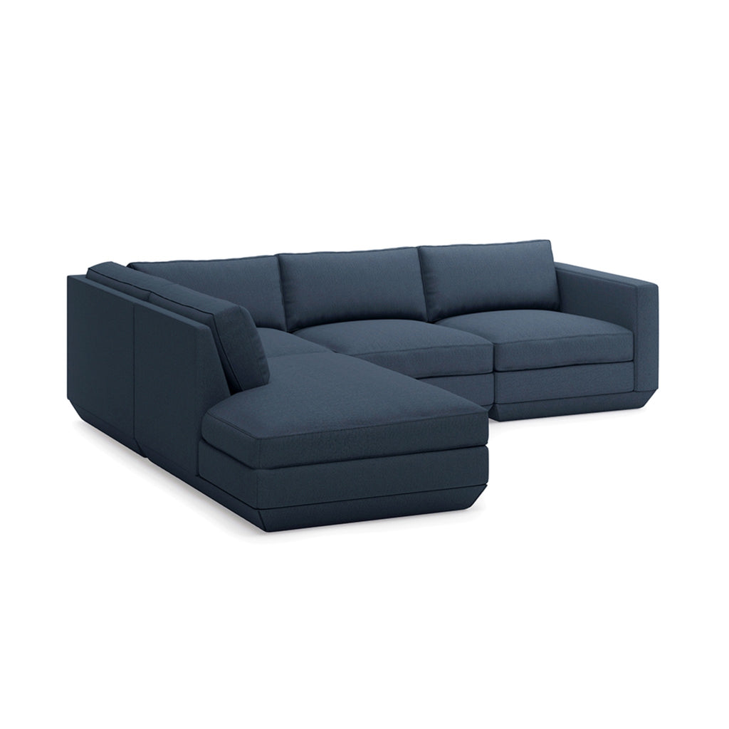 Podium 4PC Lounge Sectional A - Left Facing