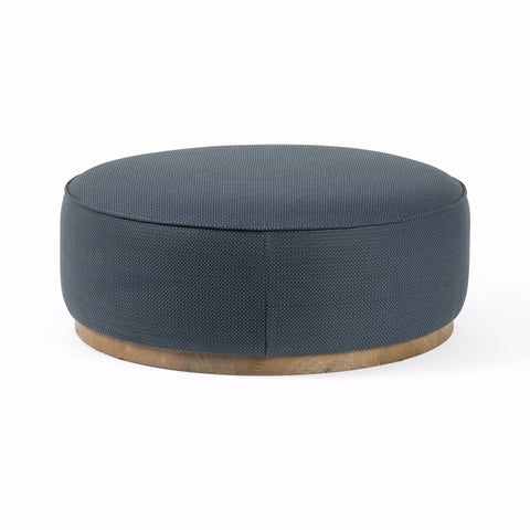 Retro Ottoman, Large Fresno Cobalt