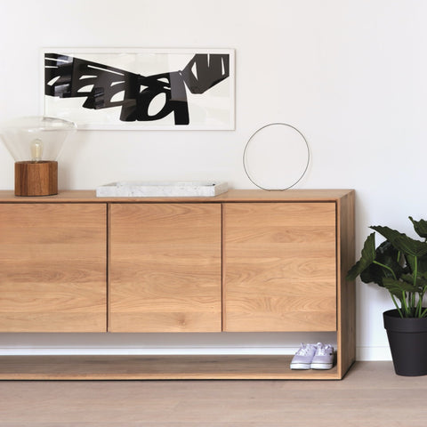 Oak Nordic Sideboard Delivered to you Sooner