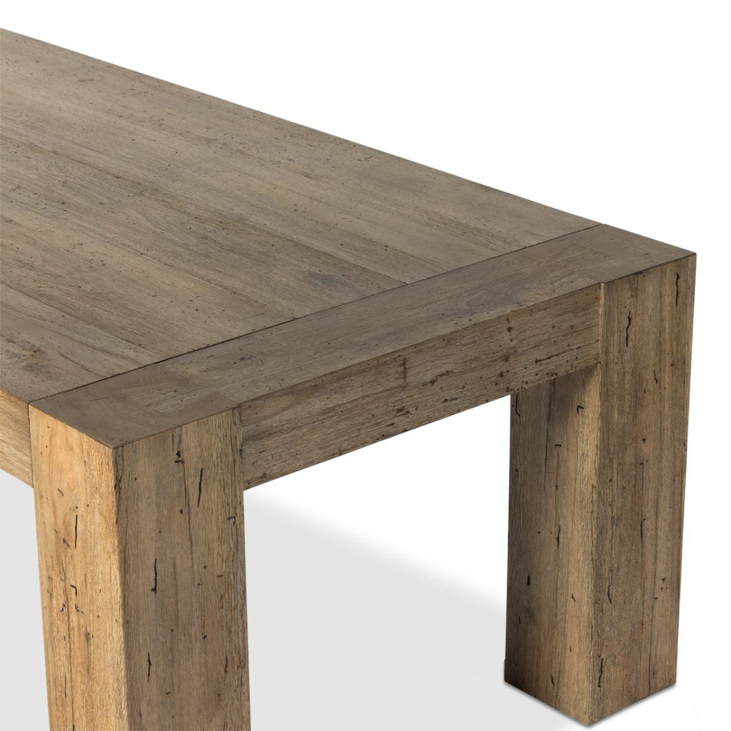 Joinery Dining Table, Oak Rustic Wormwood