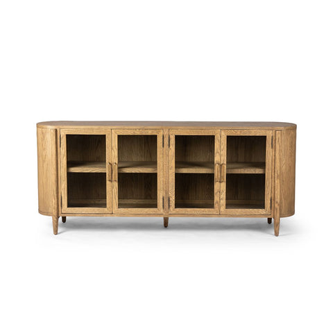Drifted Oak Rounded Sideboard