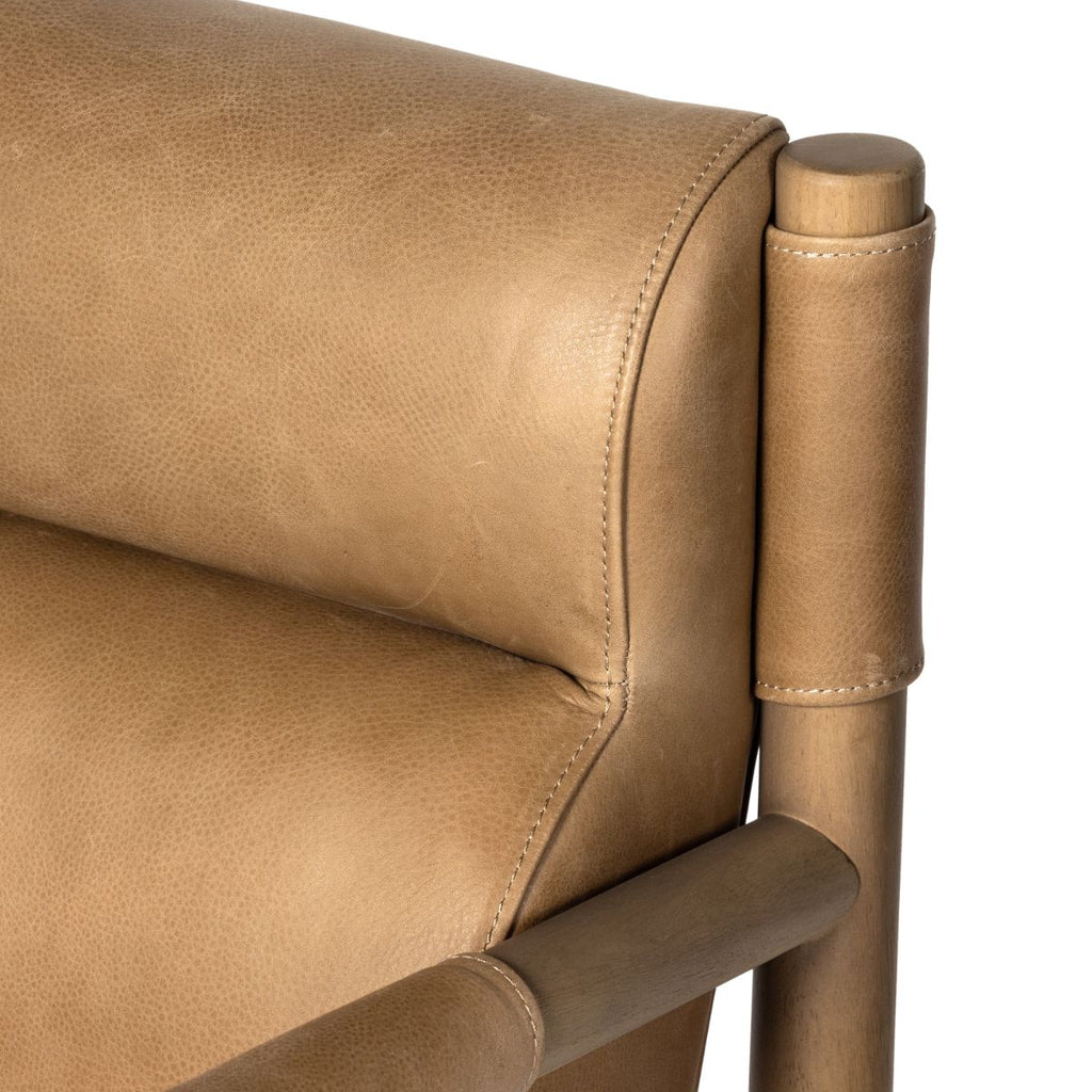 Hutton Dining Armchair, Palermo Drift Leather
