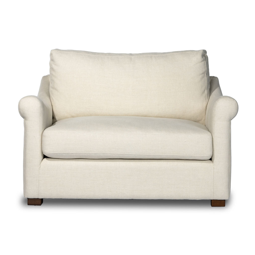 Belgian Linen™ Chair-and-a-Half, Brussels Natural