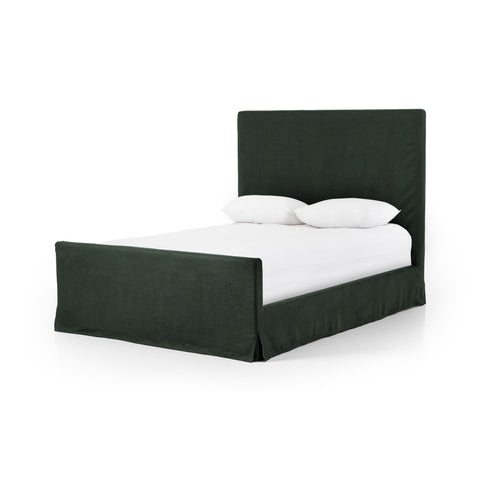 Belgian Linen™ Slipcover Bed, Brussels Pine