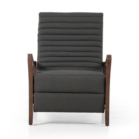 Tribeca Recliner, Fiqa Boucle Charcoal