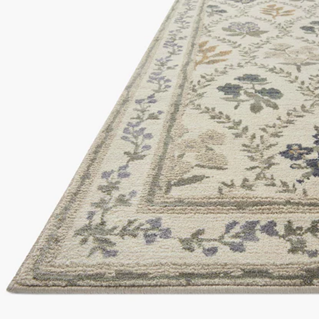 Rifle Paper Rug, Fiore Hawthorne Ivory