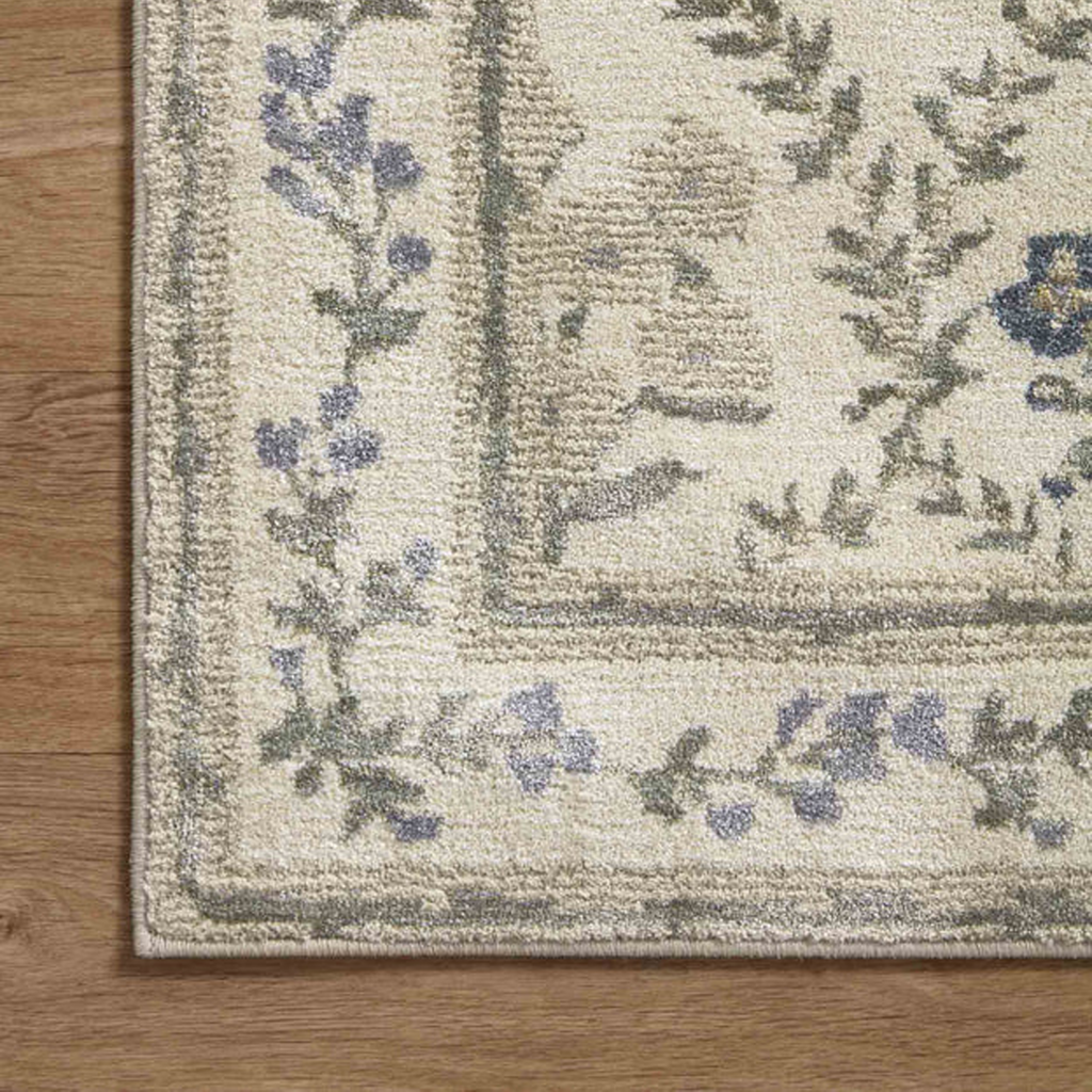 Rifle Paper Rug, Fiore Hawthorne Ivory