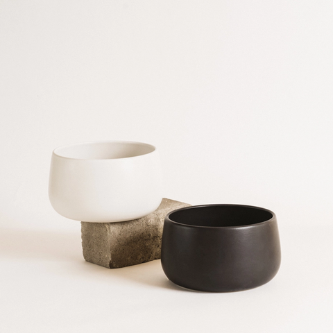 Stoneware Serving Bowl, Ewa 68 oz Matte White - Sage InteriorsGharyanstoneware