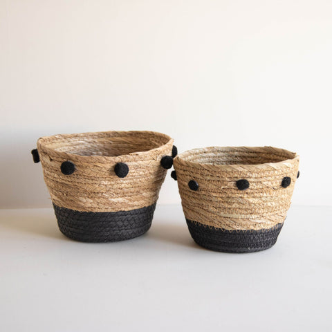 Aldis Natural Baskets Small, Set Of 2