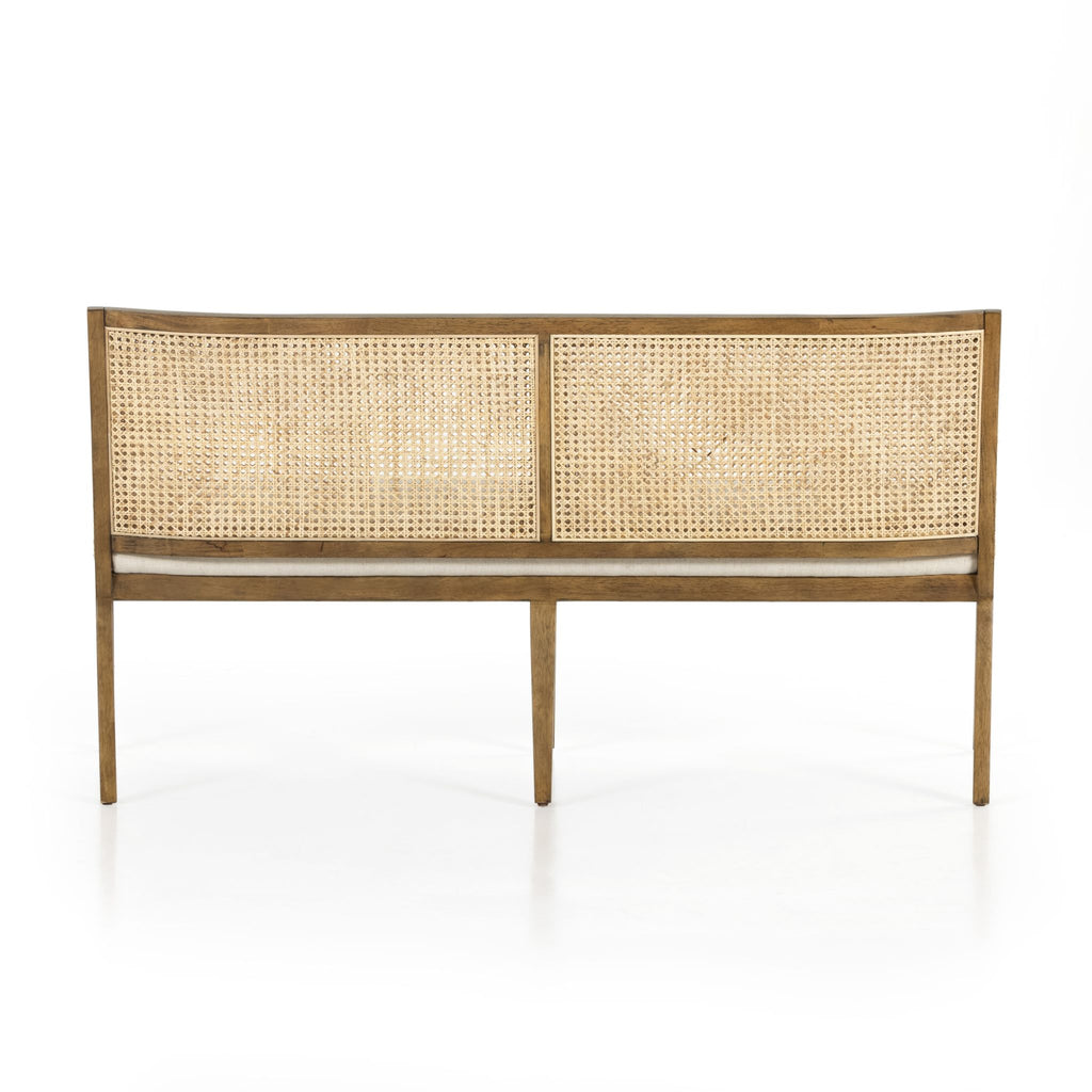 Parawood Caned Accent Bench